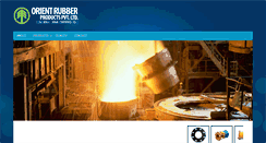 Desktop Screenshot of orientrubberproducts.com